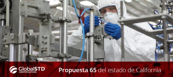 Propuesta 65 del estado de California