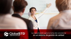 Capacitación en en sistema de gestión de calidad