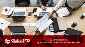 Acontecimientos de certificaciones en 2018