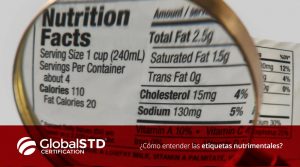 ¿Cómo entender las etiquetas nutrimentales?